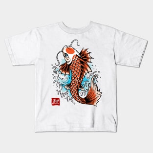 Japanese Koi Fish Kids T-Shirt